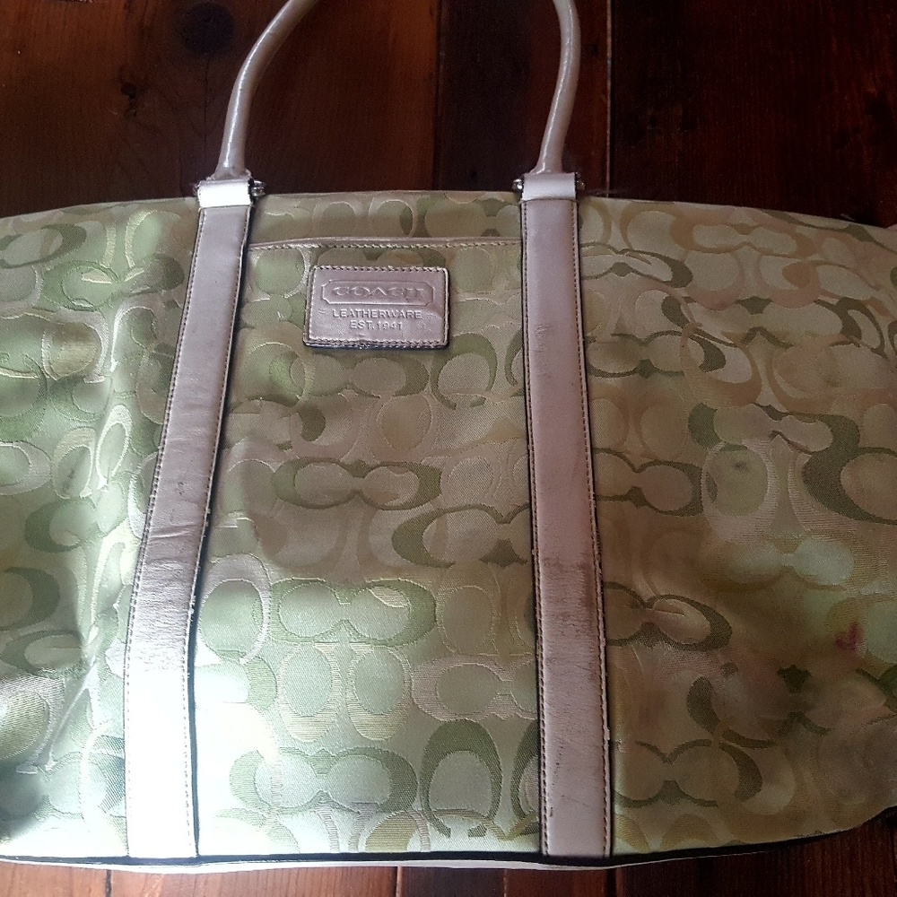 Coach duffle bag